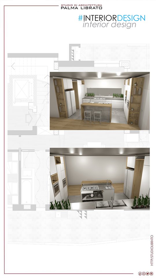 La percezione del colore è fondamentale per definire il design del progetto. Cosa cambia nell’utilizzare una cucina bianca piuttosto che scura? Sicuramente il total white trasforma la cucina in uno spazio raffinato e luminoso che risulta contemporaneo in ogni sua forma. L’innata capacità di questo colore di combinarsi con il resto delle tonalità consente infatti di dare vita e carattere agli ambienti. Architecture & Design Archidaily WeAreinPuglia   #studiolibrato #kitchen #interiordesign #architettura #archidaily